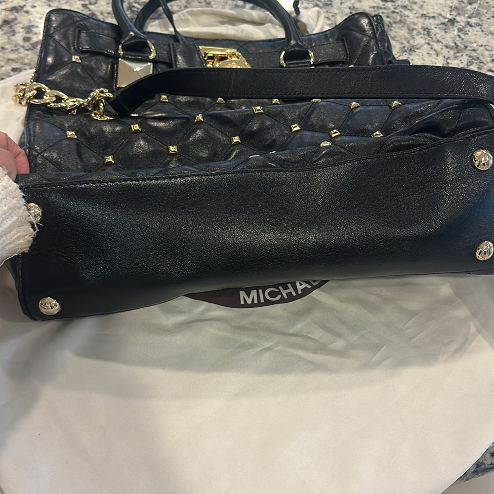 Micheal Kors Hamilton Leather Handbag - Picture 4 of 4